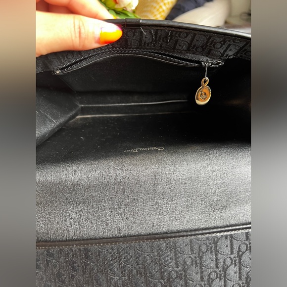 SOLD ❌ Vintage Dior Trotter Clutch with COA - Picture 10 of 12